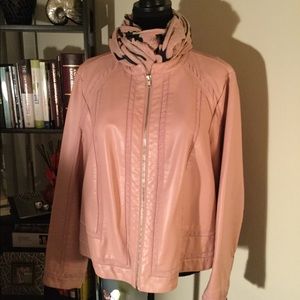 Kate and Mallory Faux Leather Jacket